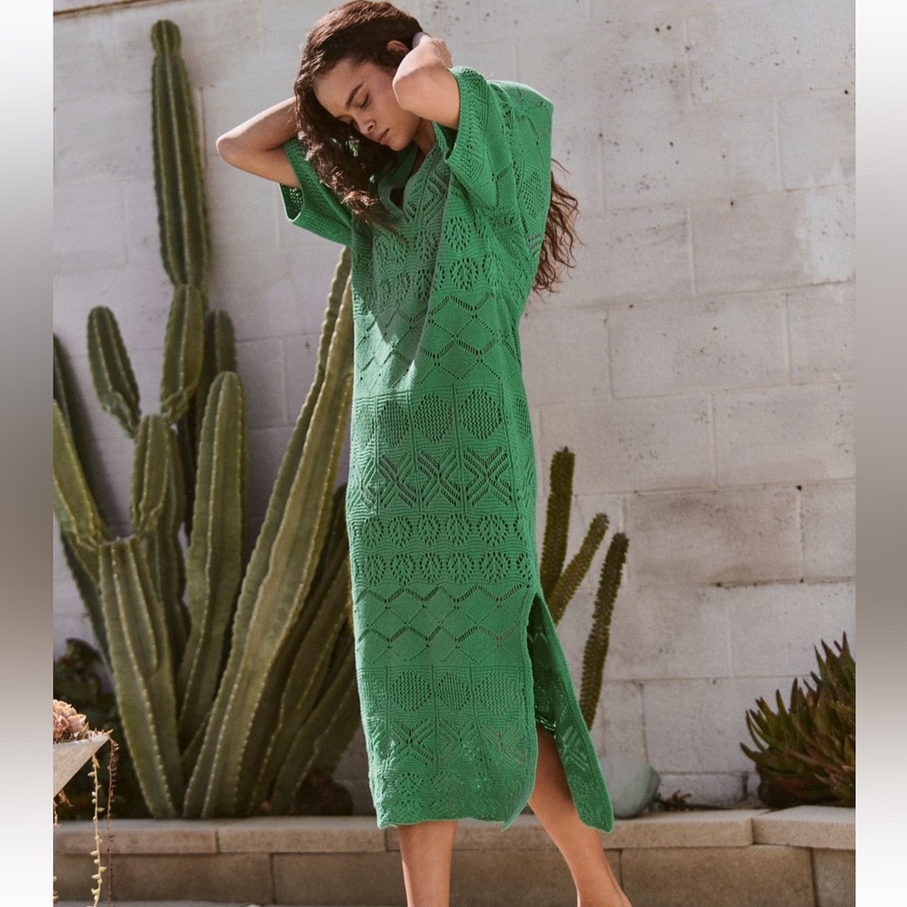 Free People Crochet Coverup NWOT